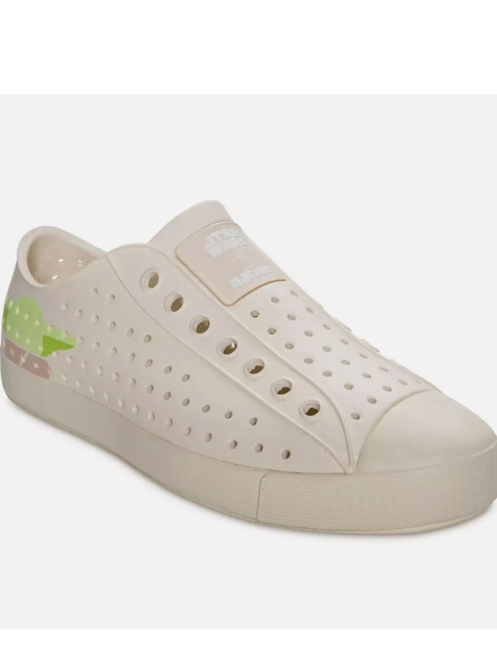 Native Shoes Star Wars Baby Yoda Grogu Jefferson Slip-On Kids Water Shoes M5/W7